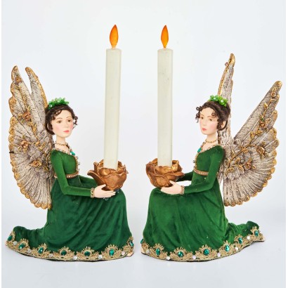 Angel candle holder 29cm