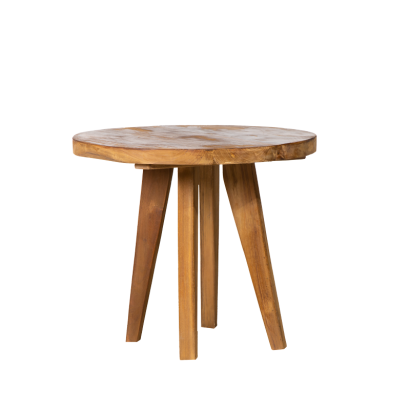 Round nest table natyral -...